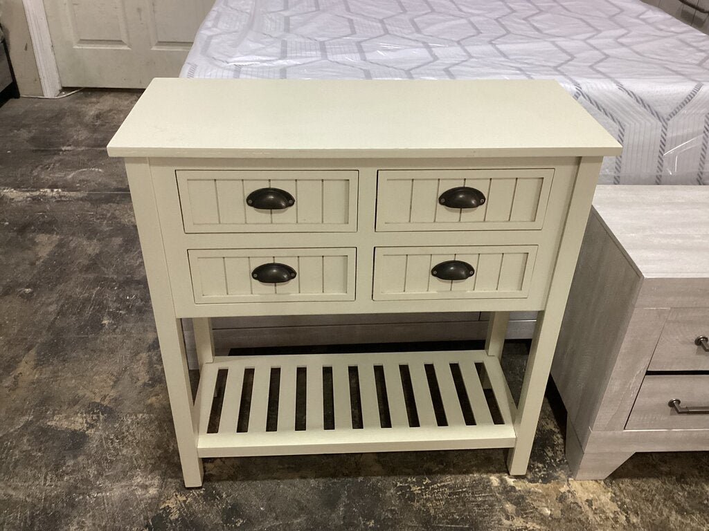 85699 - Four Drawer Console Table 32x14x33
