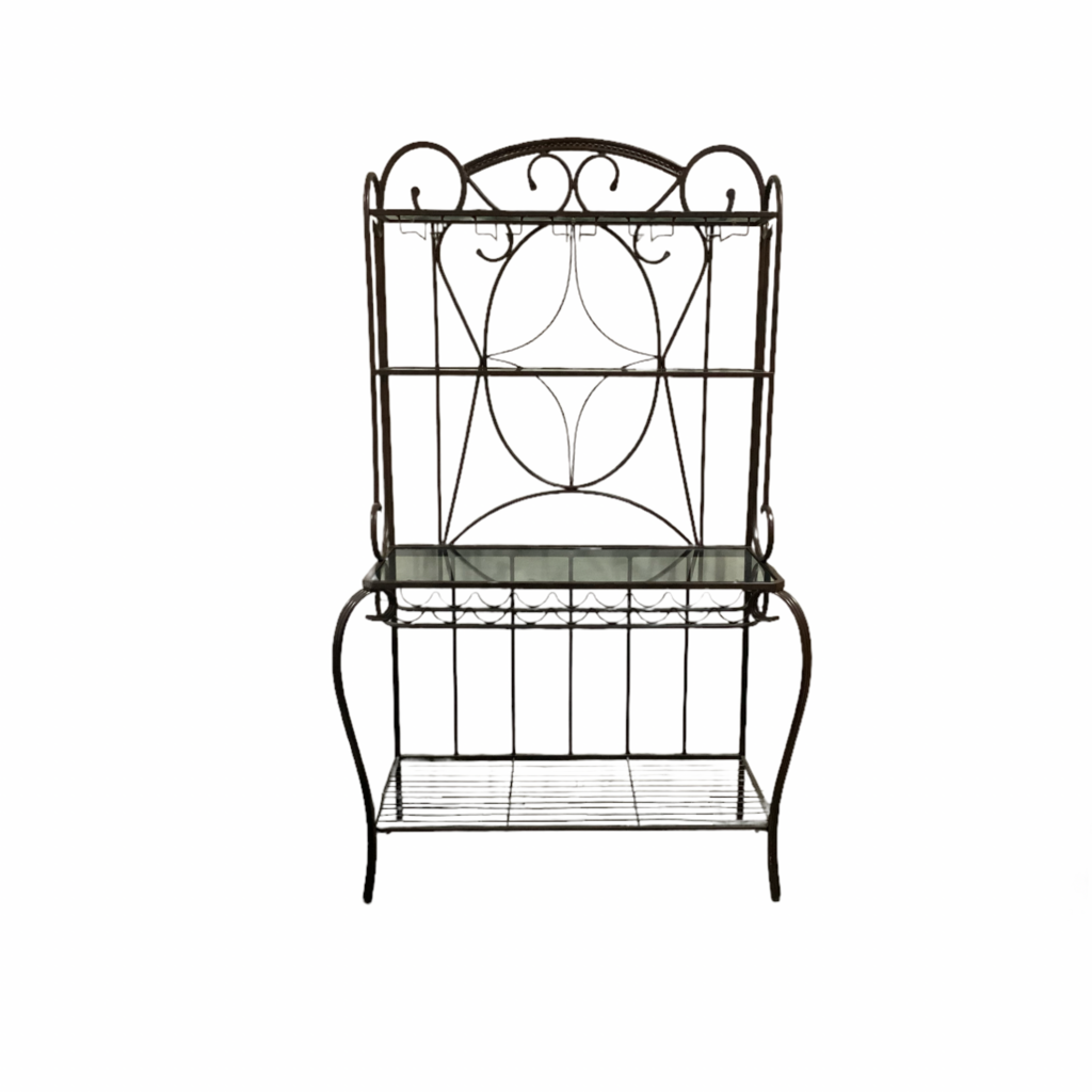 85687 - Iron Bakers Rack 44x20x75
