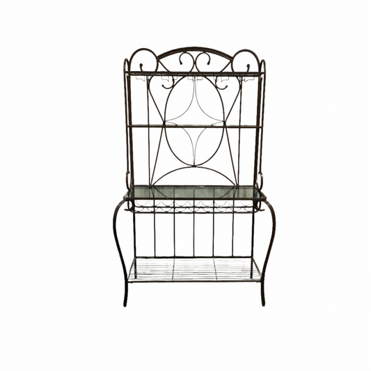 85687 - Iron Bakers Rack 44x20x75