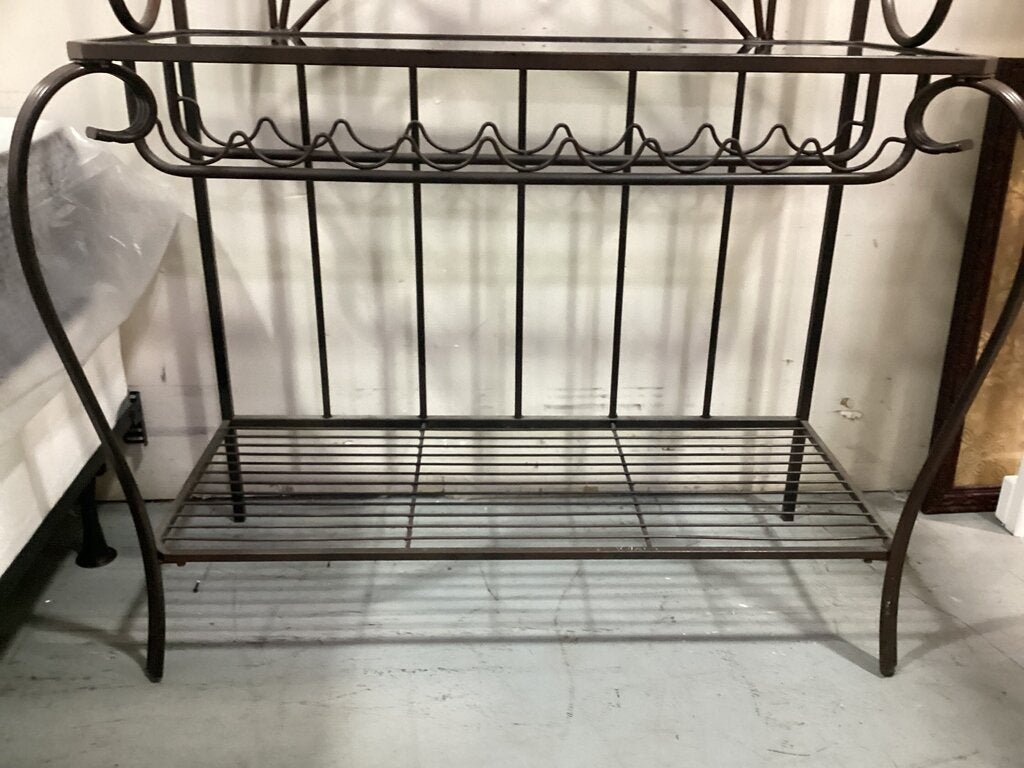 85687 - Iron Bakers Rack 44x20x75