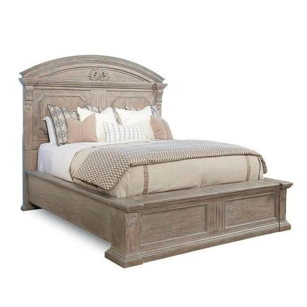 85710 - A.R.T. Chambers Arch Salvage Queen Bed Frame 71x96x82