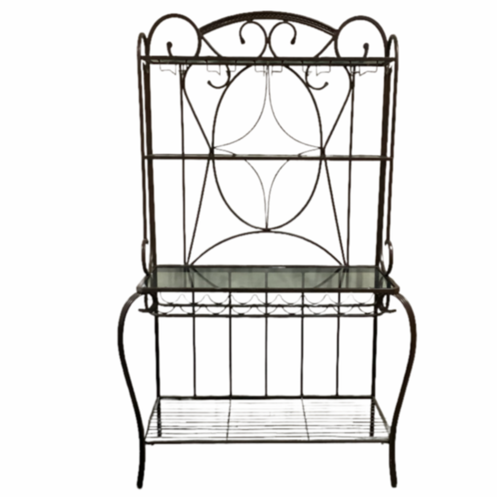 85687 - Iron Bakers Rack 44x20x75