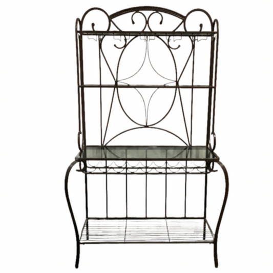 85687 - Iron Bakers Rack 44x20x75