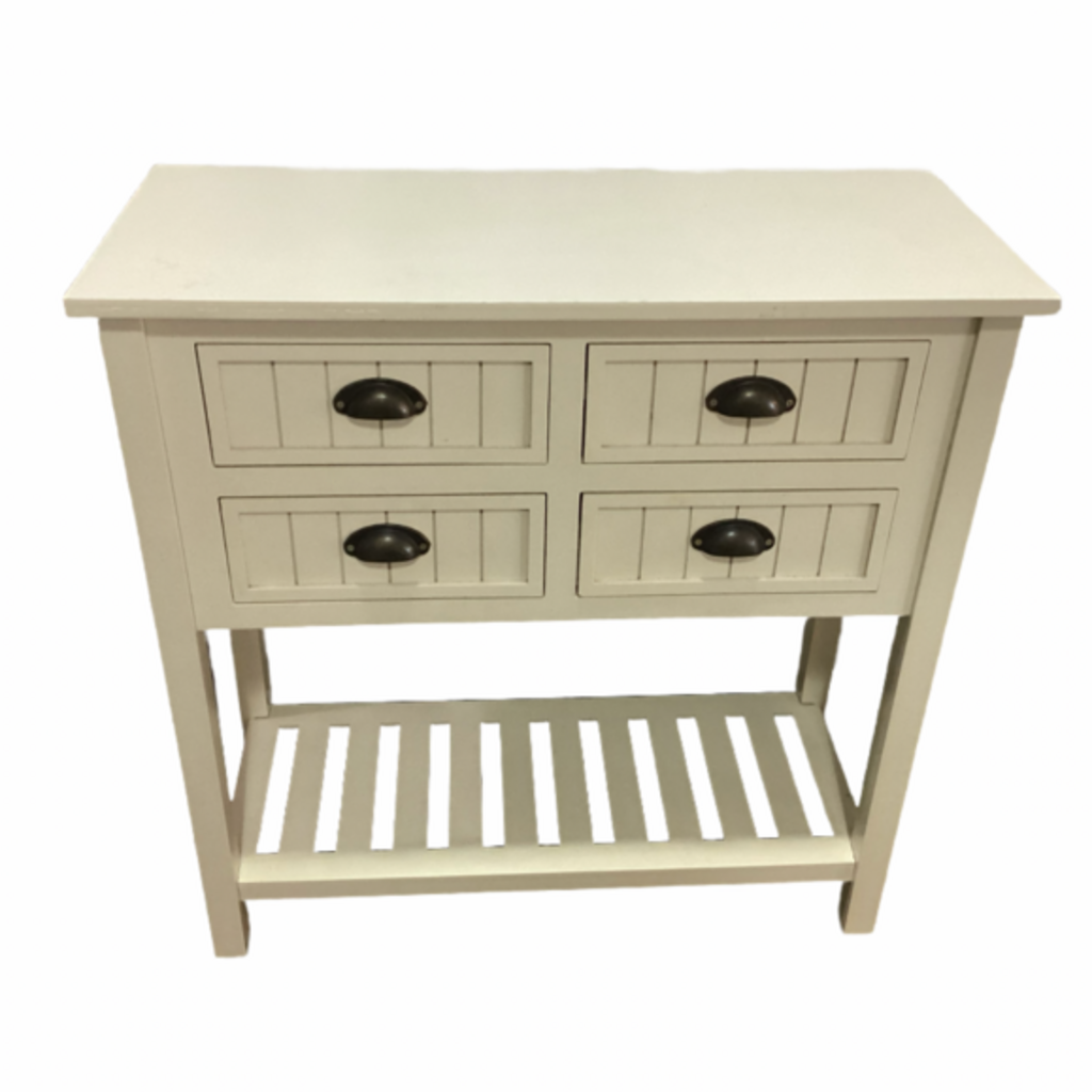 85699 - Four Drawer Console Table 32x14x33