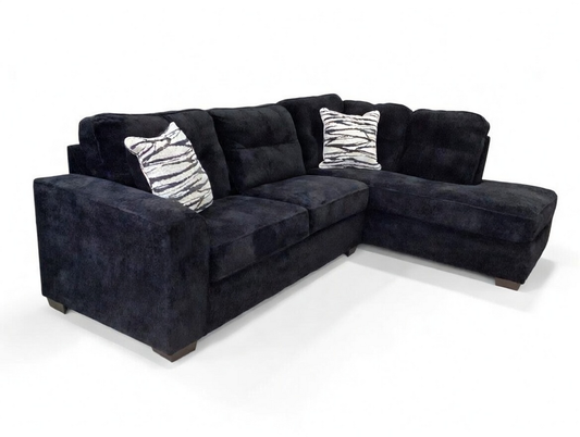 Torrey Black NEW Sectional 114x81x40 (32521/13-3035)