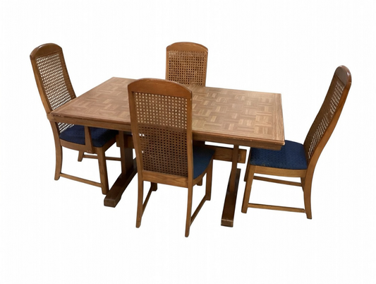 85717 Vintage 5 PC Dining Set 38x58x30