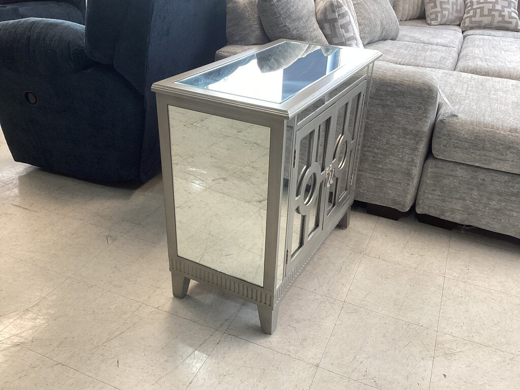 85742 - Mirrored Accent Cabinet 32x16x29