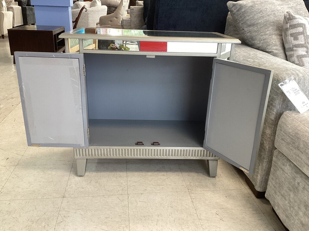 85742 - Mirrored Accent Cabinet 32x16x29