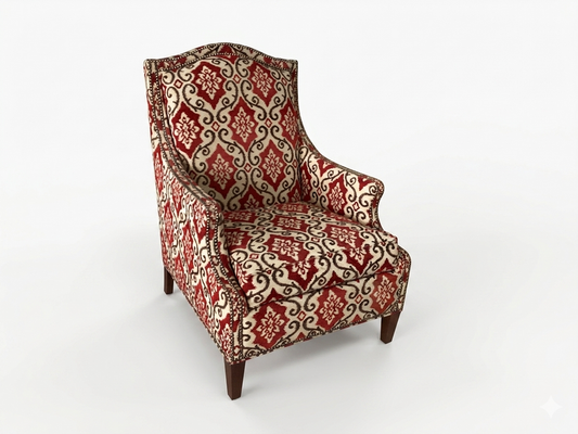 85752 Fairfield Accent Chair Wingback 30x33x43