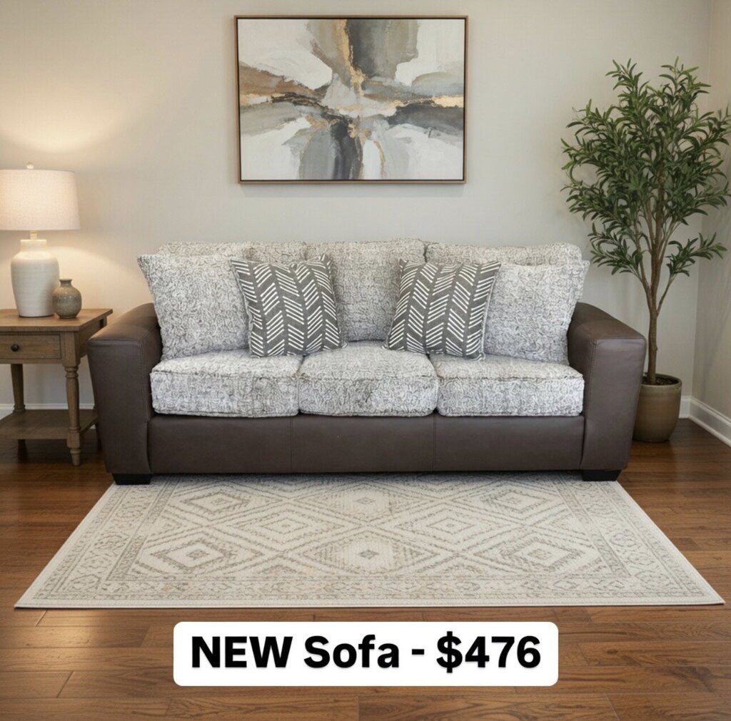Shearling Mocha NEW Sofa 88x37x88