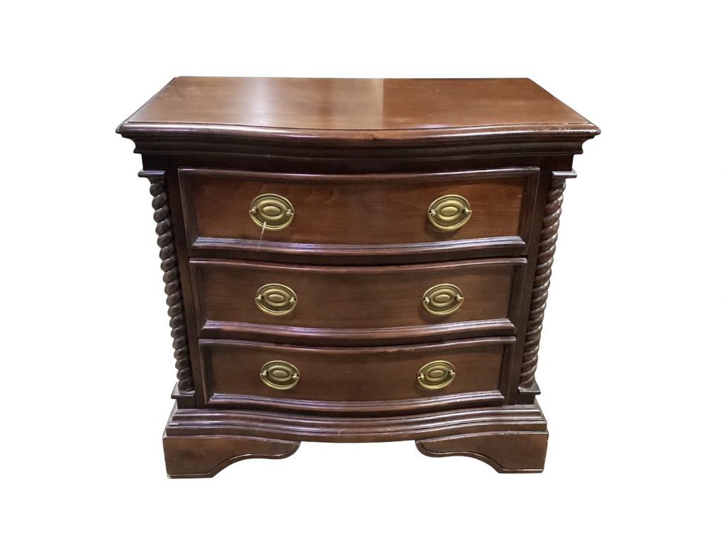 85748 - Three Drawer Nightstand 33x18x30