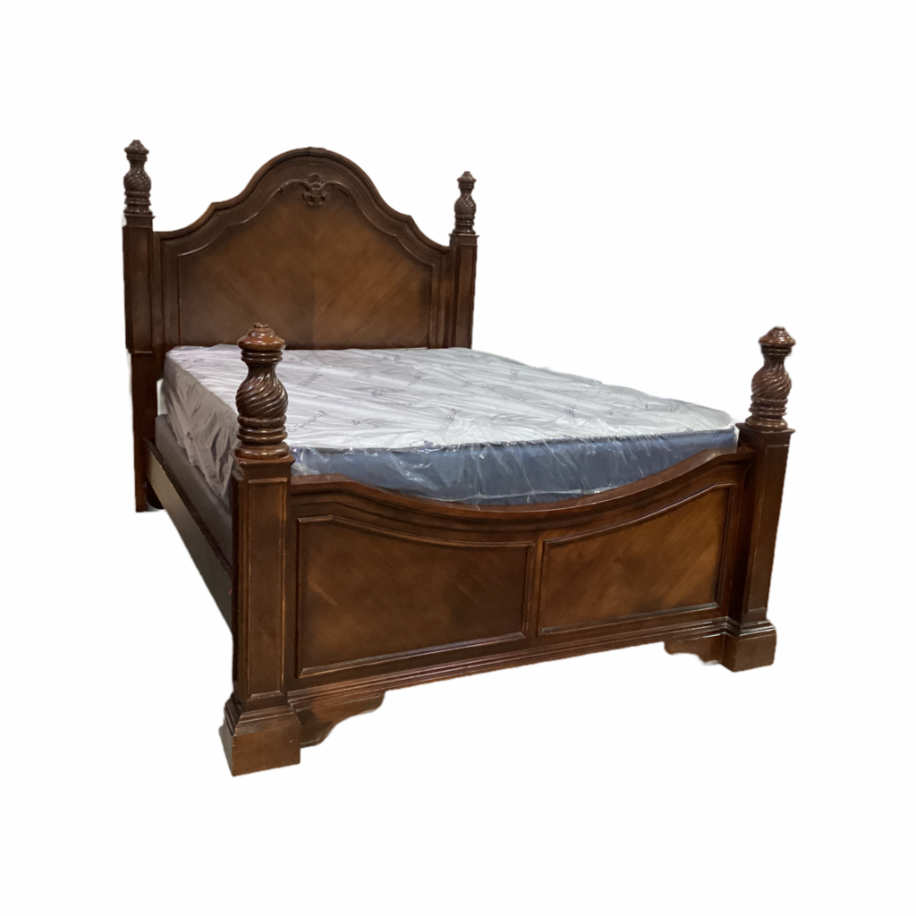 85761 - Queen Bedframe Brown 68x90x65