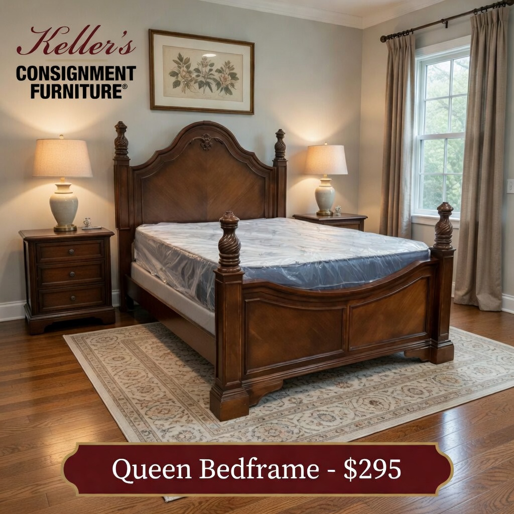 85761 - Queen Bedframe Brown 68x90x65