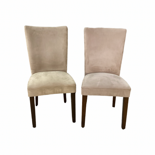 85787 Pair of Upholstered Dining Chairs 18x11x29
