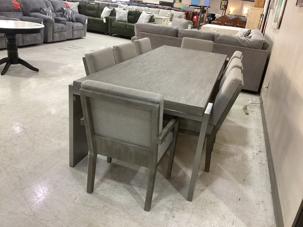 85789 - Bernhardt Foundations 9pc Dining Set 43x102x30
