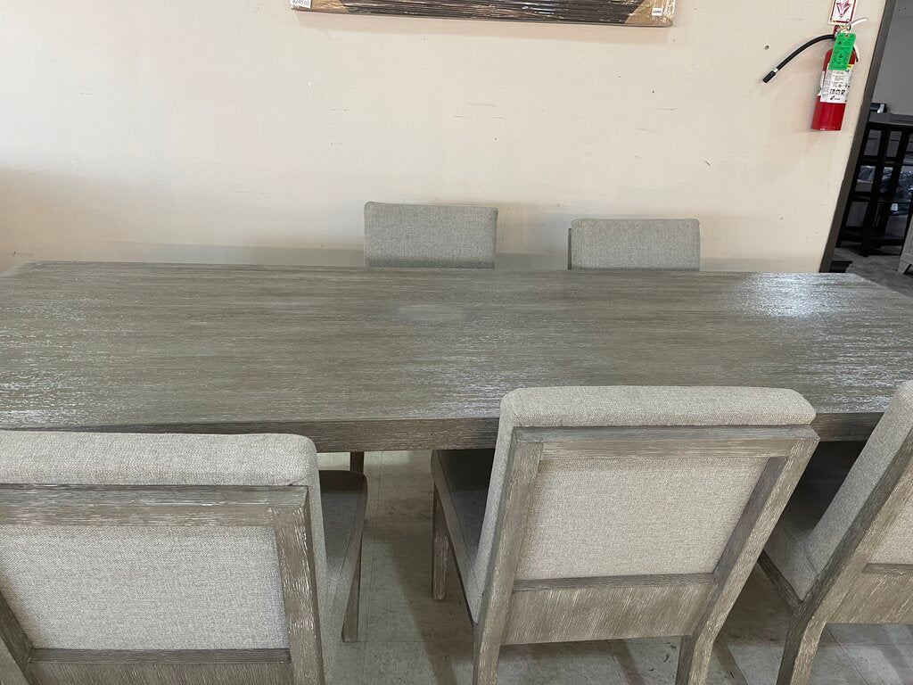 85789 - Bernhardt Foundations 9pc Dining Set 43x102x30
