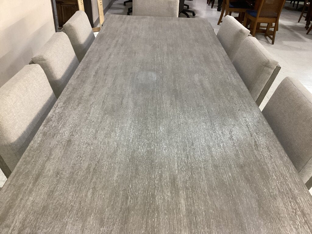 85789 - Bernhardt Foundations 9pc Dining Set 43x102x30