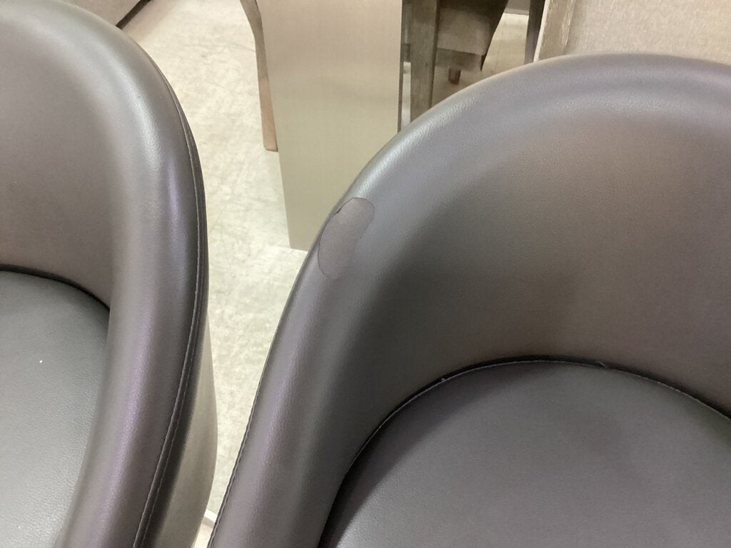 85815 (8540-1) Set of 6 Dark Gray Counter Height Bar Chairs