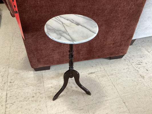 85842 Marble Top Plant Stand 12x12x24