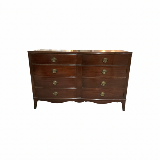 85822 Vintage Mahogany Dresser 56x21x35