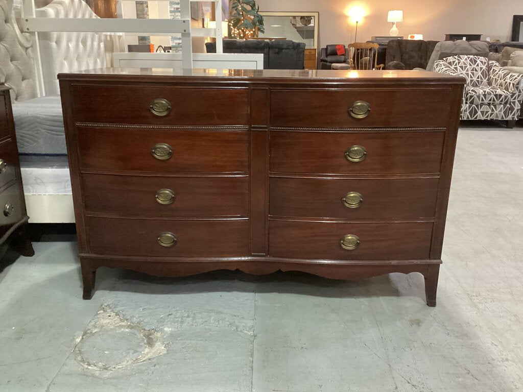 85822 - Vintage Mahogany Dresser 56x21x35