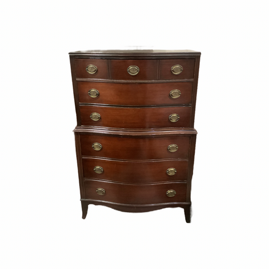 85823 Vintage Mahogany Chest 36x20x53