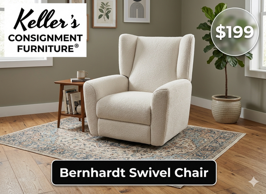 85816 - Bernhardt Swivel Chair 34x32x43
