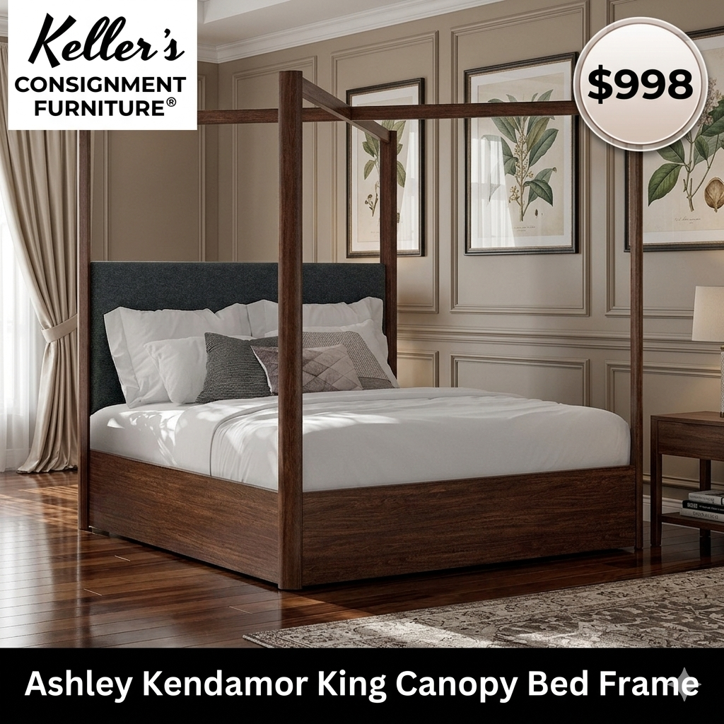 85620 - Ashley Kendamor Canopy King Bed Frame 81x86x86