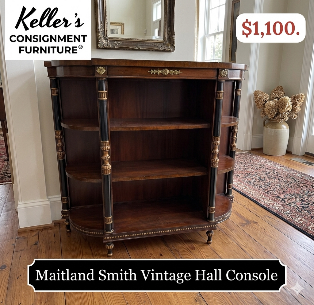 82605 - Maitland Smith Traditional Vintage Hall Console 45x14x41