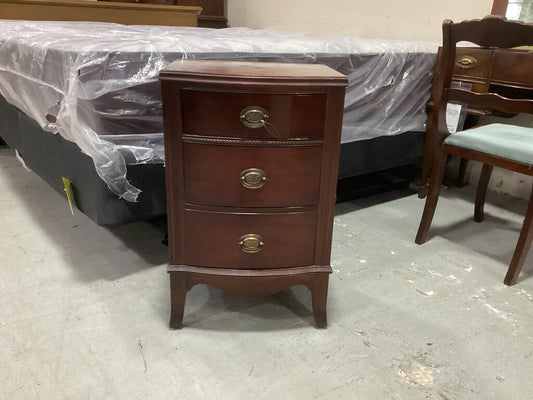 85821 Vintage Mahogany Nightstand 17x14x27