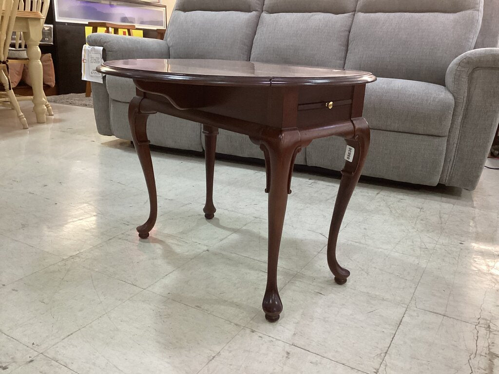 85836 - Gordon's Queen Anne Style Drop Leaf Side Table 28x14-28x23