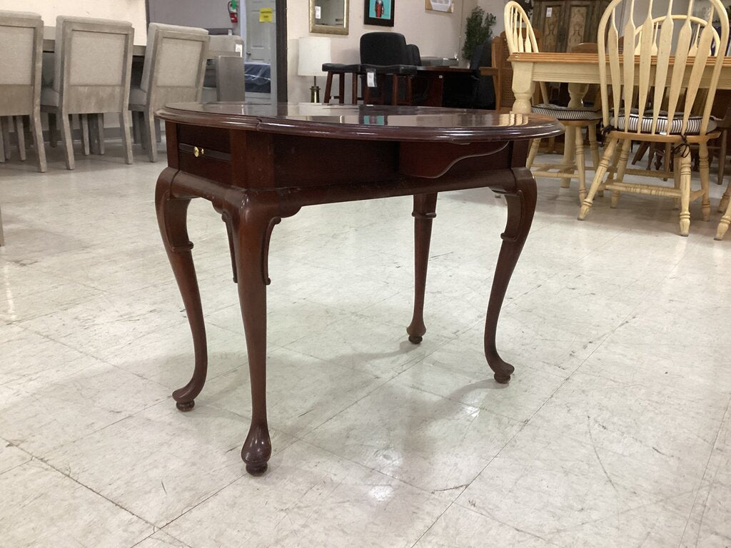 85836 - Gordon's Queen Anne Style Drop Leaf Side Table 28x14-28x23