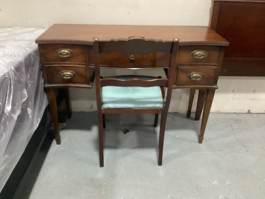 85820 Vintage Mahogany Vanity 42x18x30