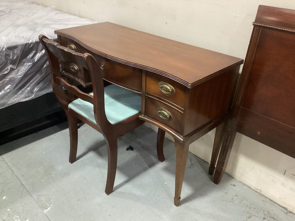 85820 Vintage Mahogany Vanity 42x18x30