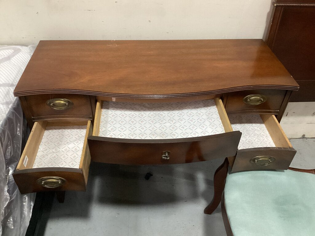 85820 Vintage Mahogany Vanity 42x18x30