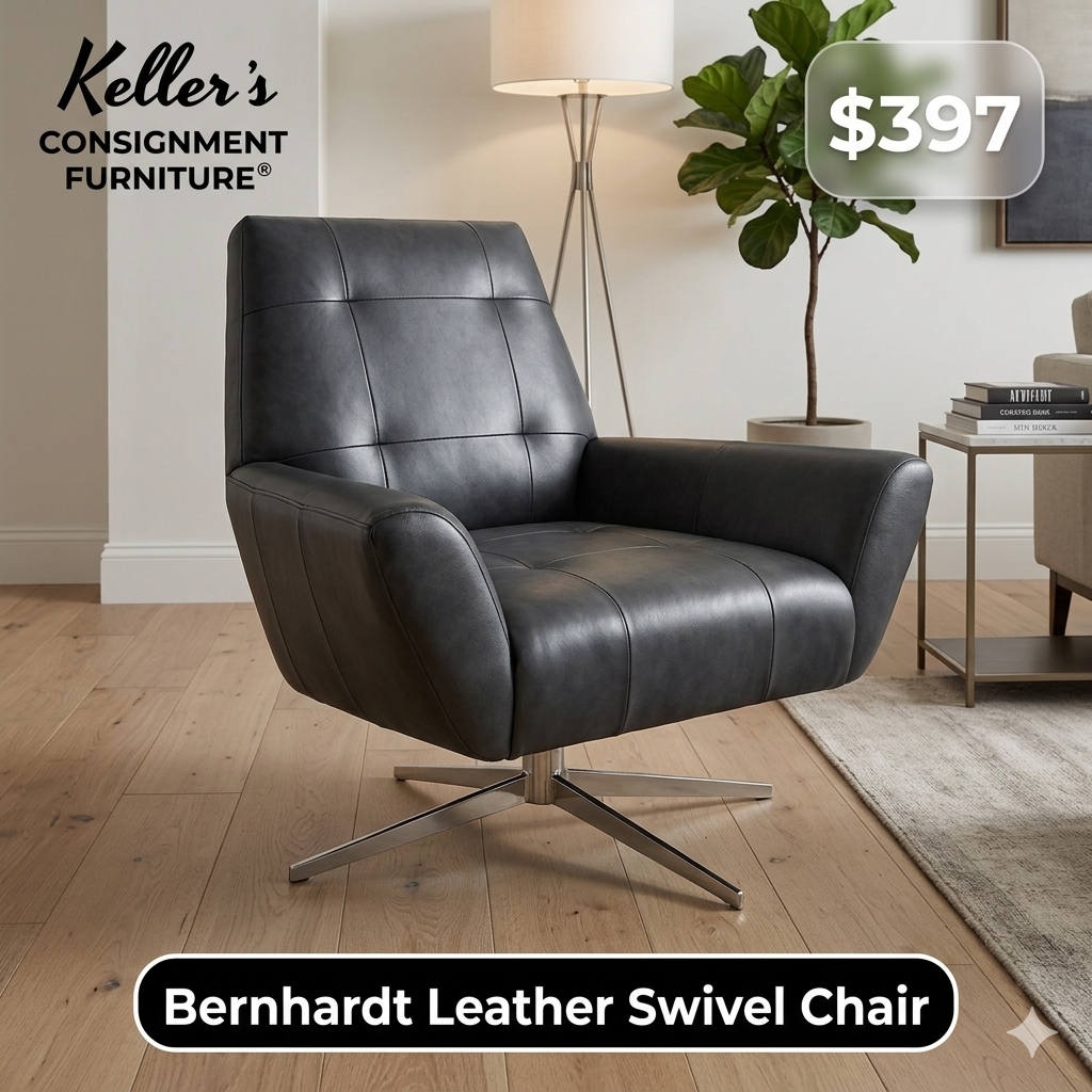 83817 (8462-14) Bernhardt Swivel Chair 36x28x36