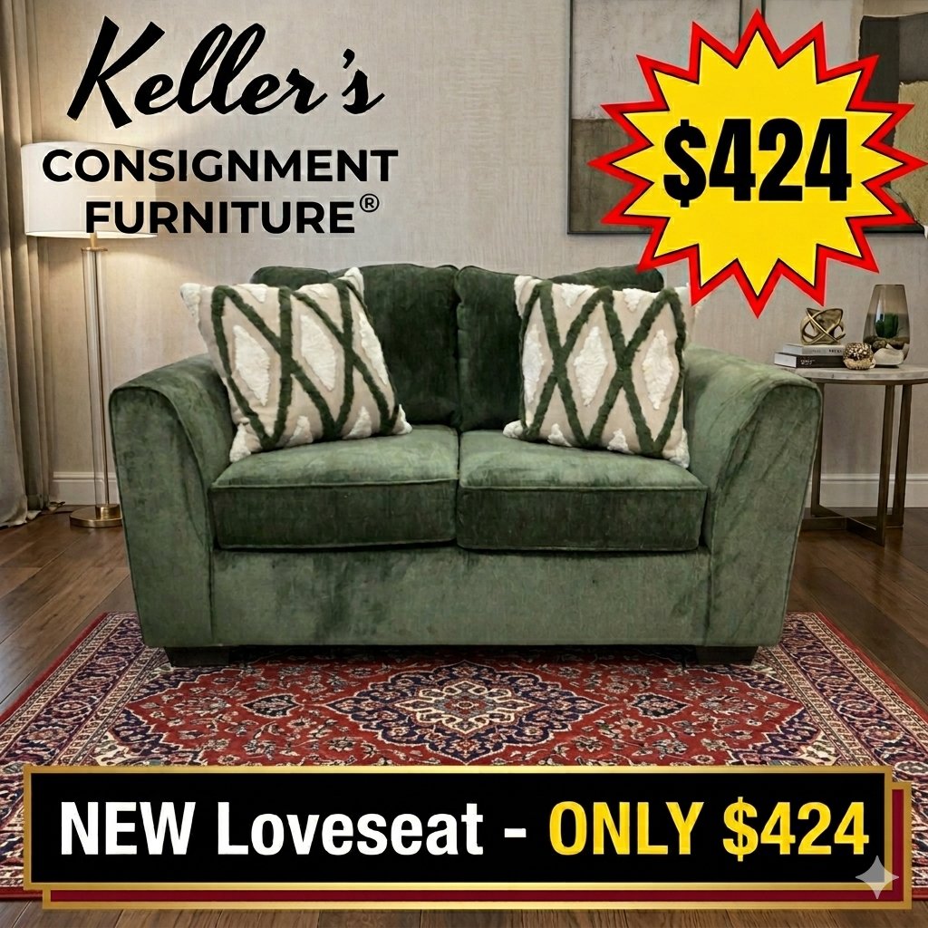 Athena Basil NEW Loveseat 64x38x38 (4302)