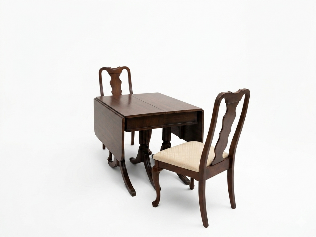 85831 Vintage Drop Leaf 3pc Dining Set 40x28-58x30