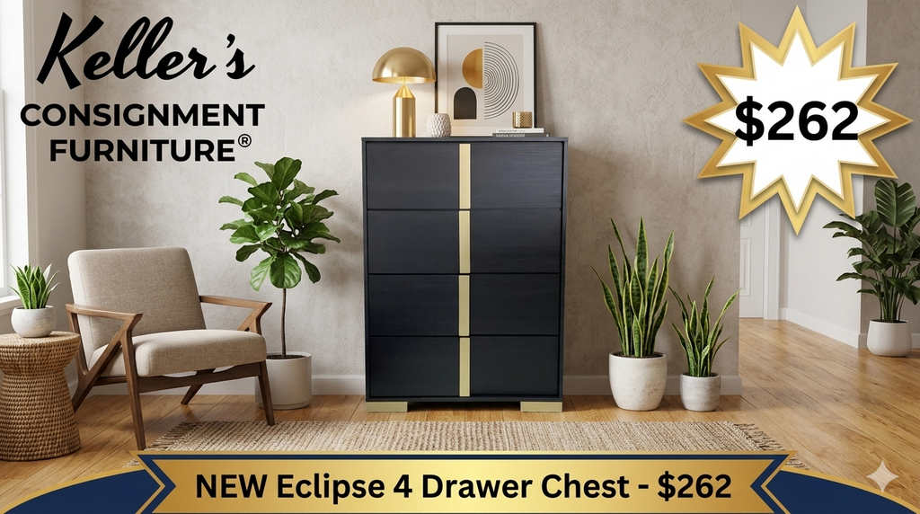 Eclipse NEW Four Drawer Chest 31x16x45 (118296)