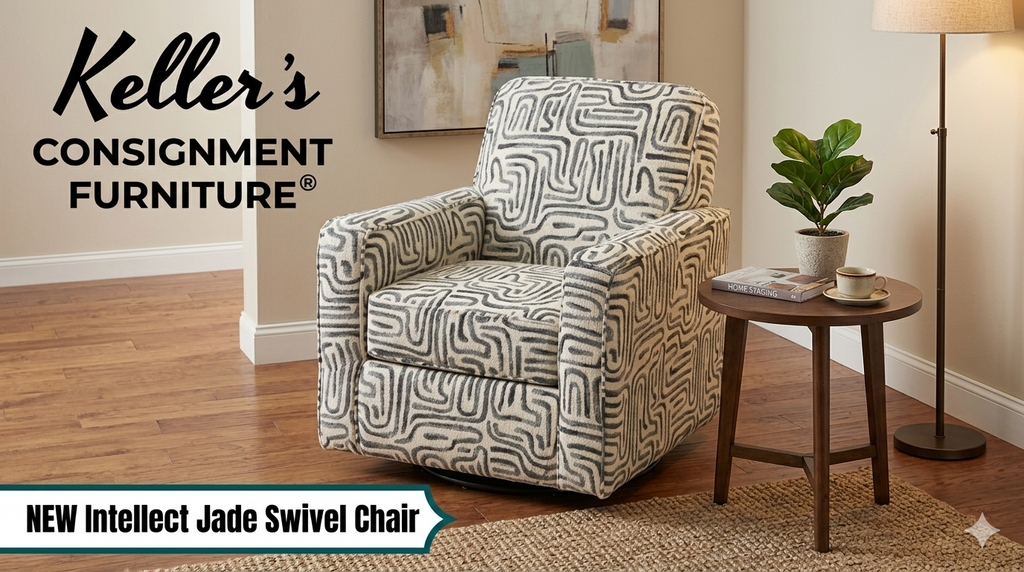 Intellect Jade NEW Swivel Chair 34x34x37 Braves Olive (5271-7986)