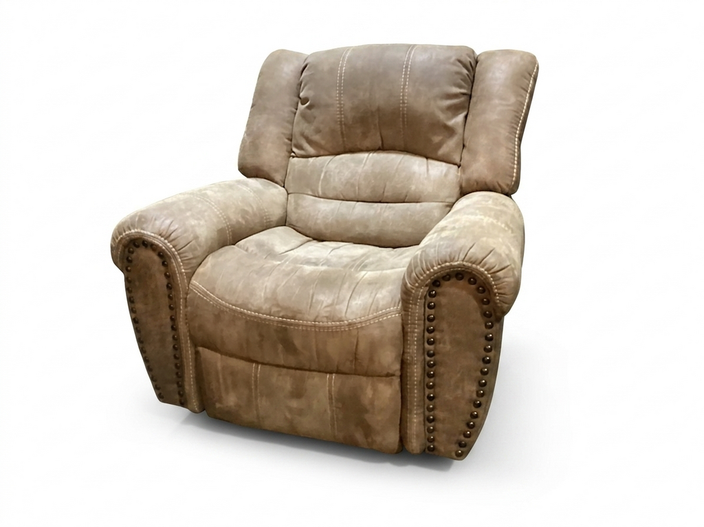85861 Brown Rocker Recliner