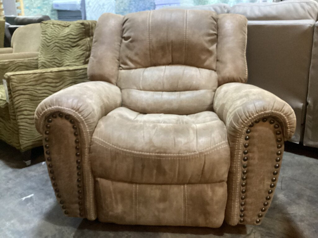 85861 Brown Rocker Recliner