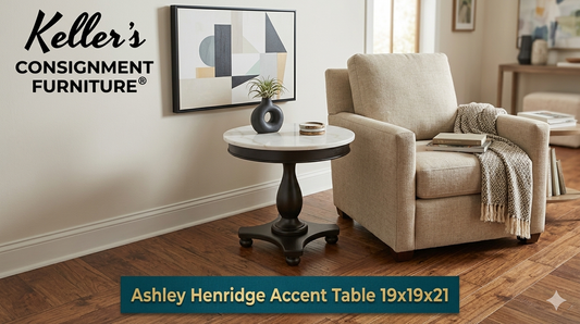 85900 - Ashley Henridge Black Accent Table 19x19x21