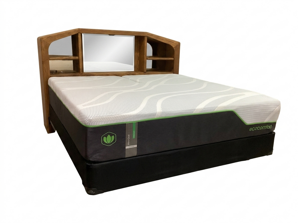86013 - Arbek Wooden King Storage Headboard 80x17x55