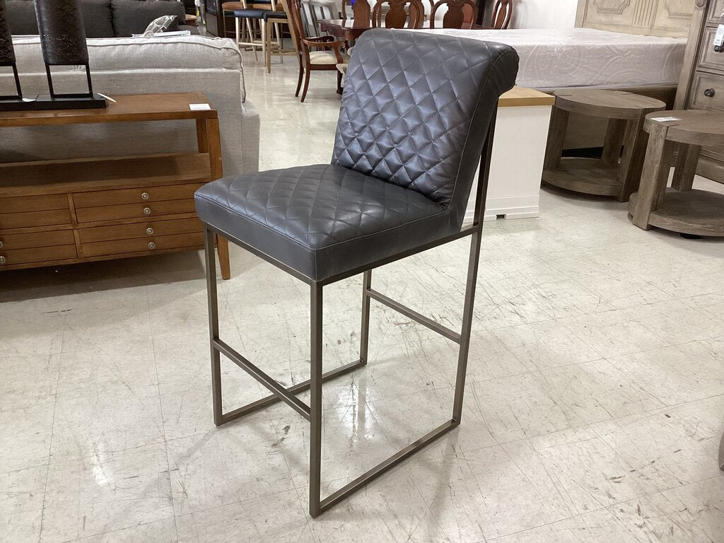 85946 - Boulevard Dark Gray Barstool 20x25x39