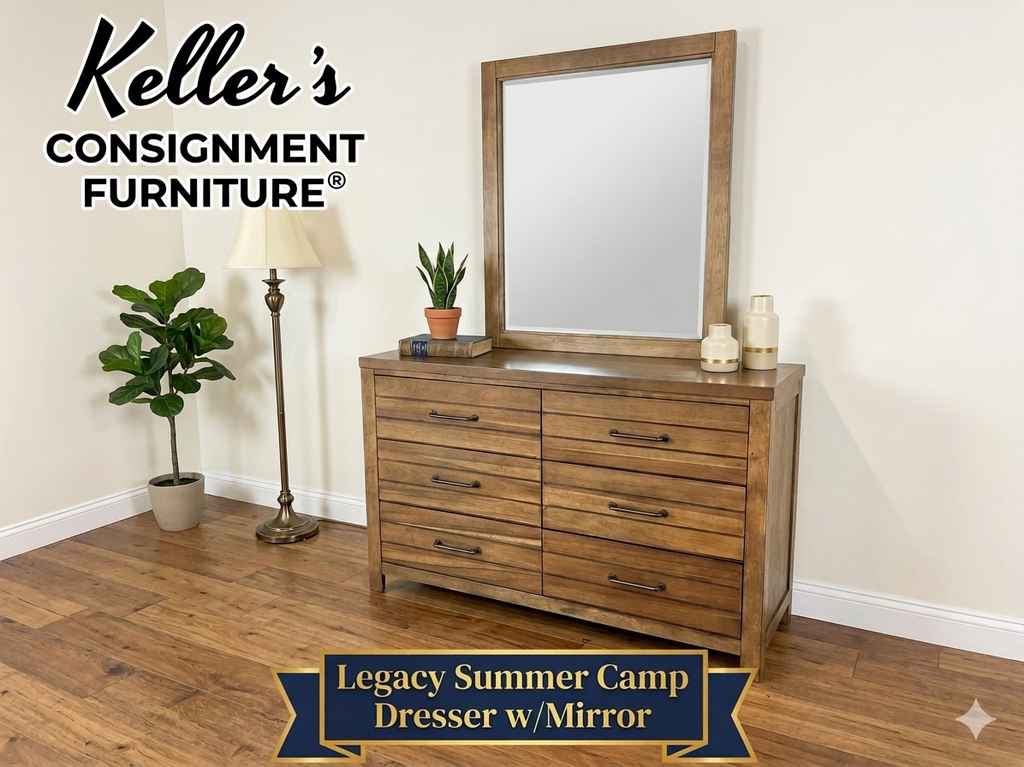 85953 - Legacy Summer Camp 6 Drawer Dresser w/Mirror