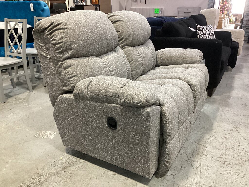 85951 - La-z-Boy Morrison Fossil Reclining Loveseat 61x39x38
