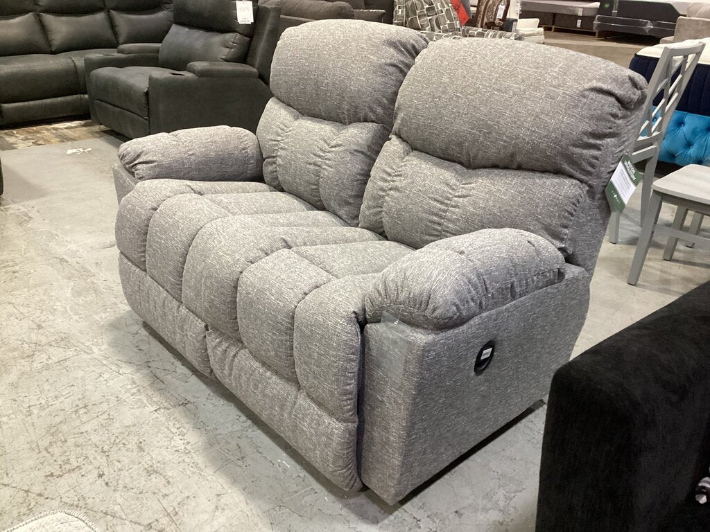 85951 - La-z-Boy Morrison Fossil Reclining Loveseat 61x39x38