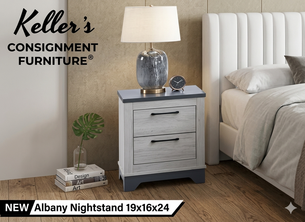 Albany NEW Nightstand 19x16x24 (123197)