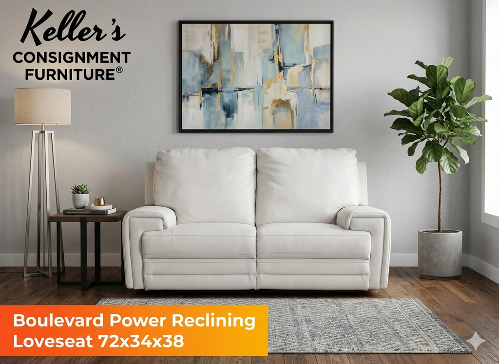 85860 - Boulevard Power Reclining Loveseat 72x34x38